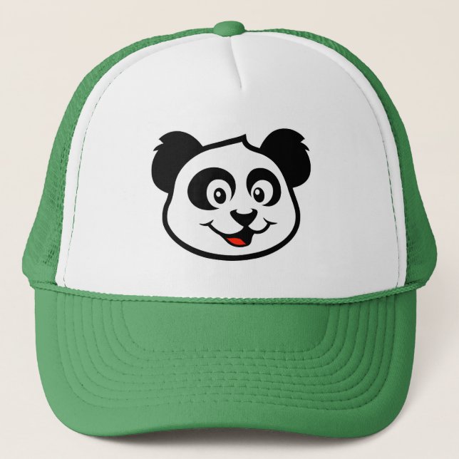 Boné Cara bonito da panda (Frente)
