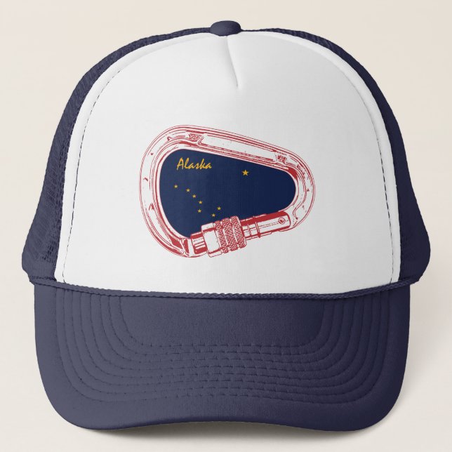 Boné Carabineiro escalador do Alaska (Frente)