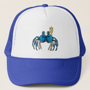 Boné Caranguejo do Guerreiro Azul