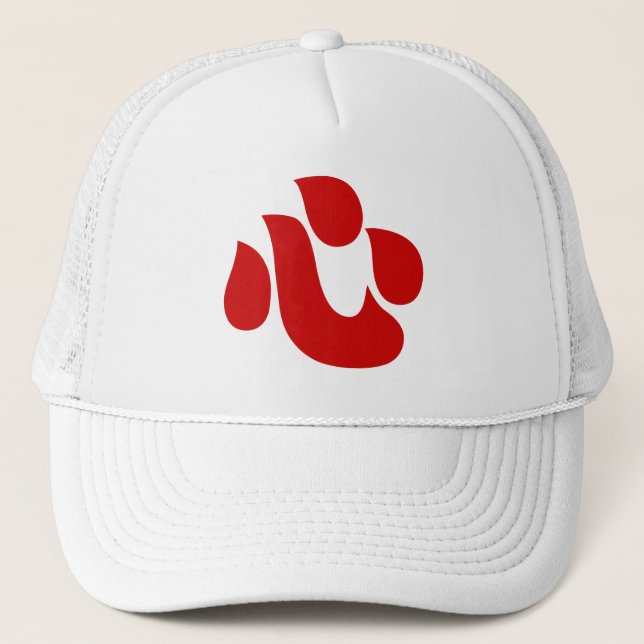 Boné Cardíaco Kanji Japonês Sexo Shin/Kokoro 】 心 (Frente)