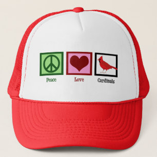 Boné Cardinhos do Peace Love