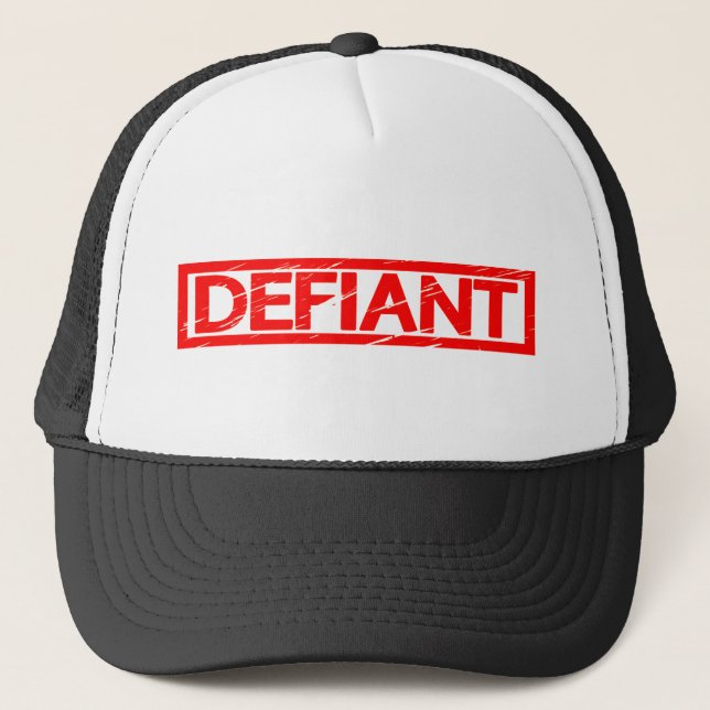 Boné Carimbo de Defiant (Frente)