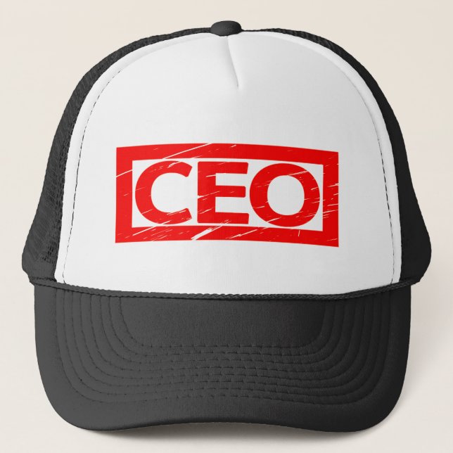 Boné Carimbo do CEO (Frente)