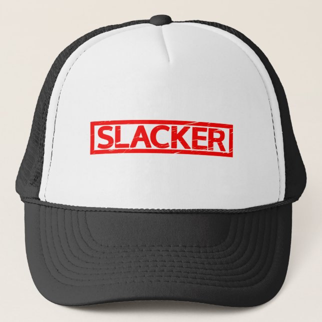 Boné Carimbo do Slacker (Frente)