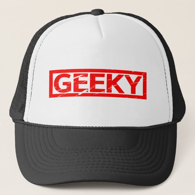 Boné Carimbo Geeky (Frente)