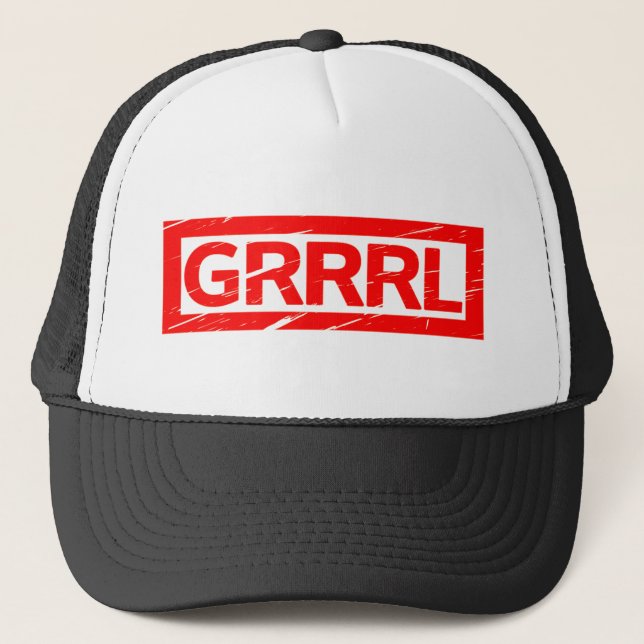 Boné Carimbo Grrl (Frente)