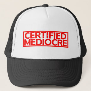 Boné Carimbo Mediocre Certificado