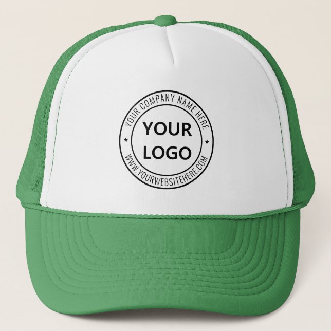Boné Carimbo Personalizado da Empresa de Logotipo Comer (Frente)