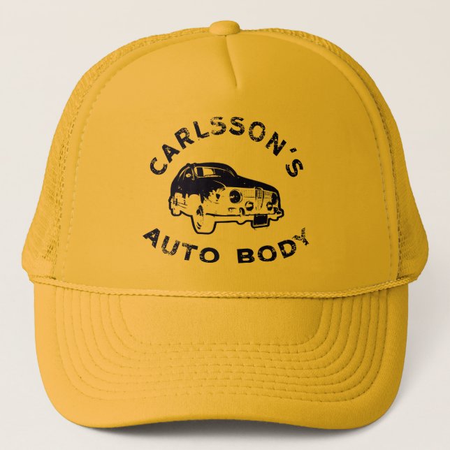 Boné carlsson-auto-body_blue (Frente)
