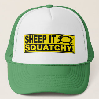 Boné CARNEIROS ELE SQUATCHY! Mistérios SHEEPSQUATCH dos