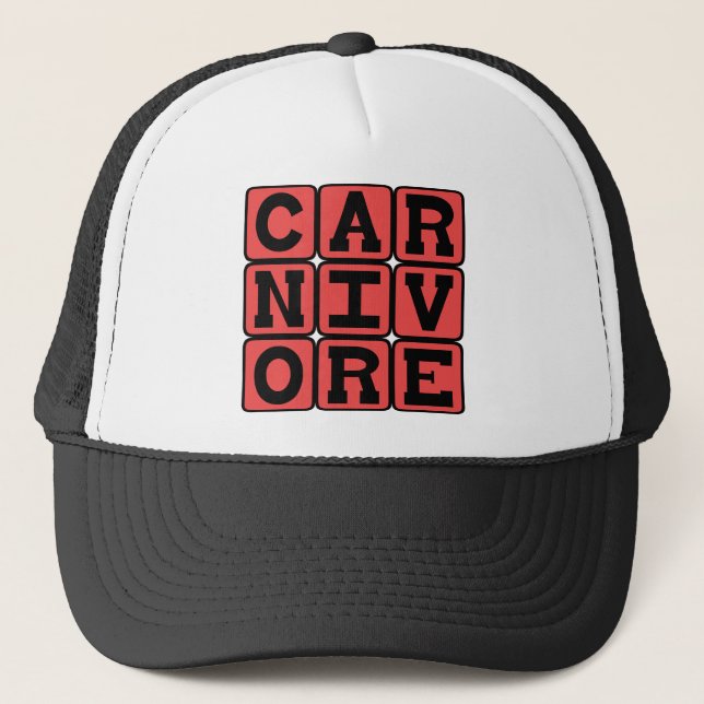Boné Carnívoro, Comedor De Carne (Frente)