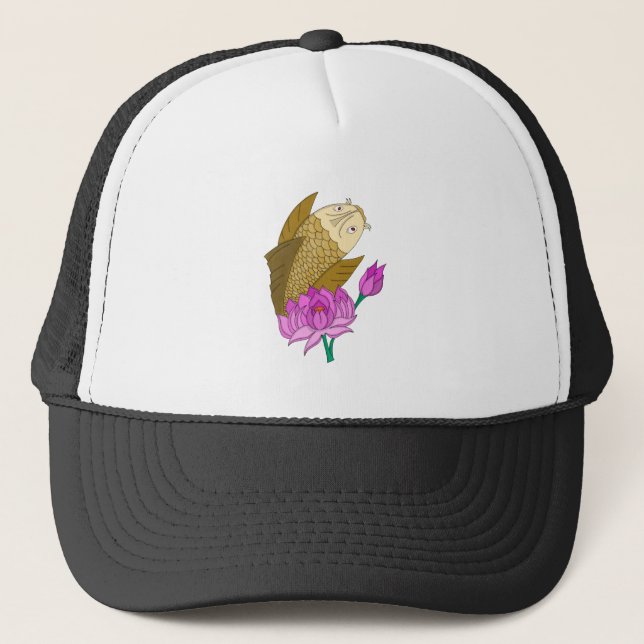 Boné Carpa de Flor (Frente)