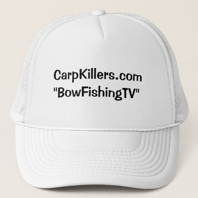 Boné CarpKillers.com " BowFishingTV " (Frente)