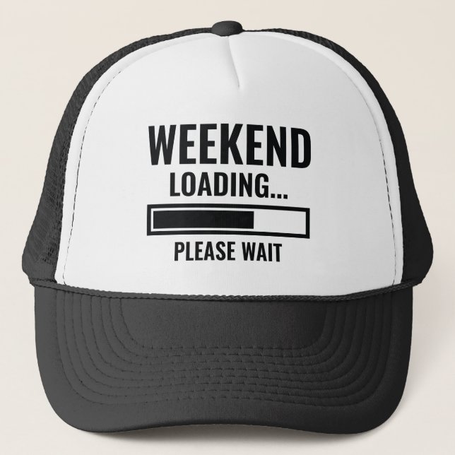 Boné Carregamento no Fim de Semana (Frente)