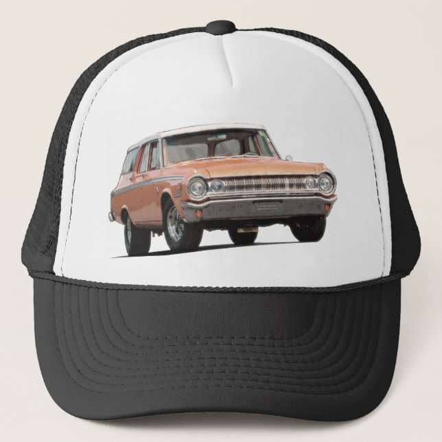 Boné Carrinha de Dodge da laranja 1964 (Frente)