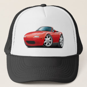 Boné Carro 1990-98 do vermelho de Miata