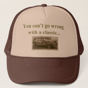 Boné carro clássico