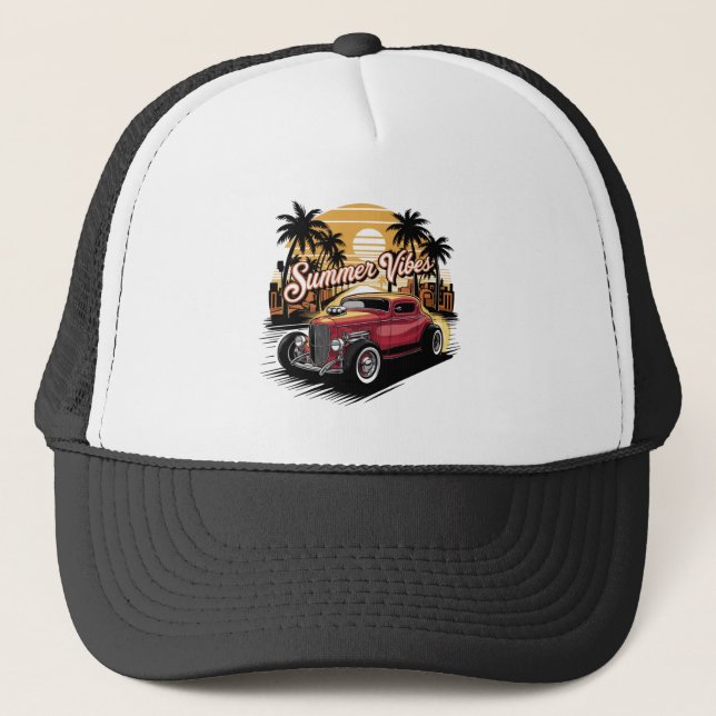 Boné Carro Clássico Vibrações de Verão (Frente)