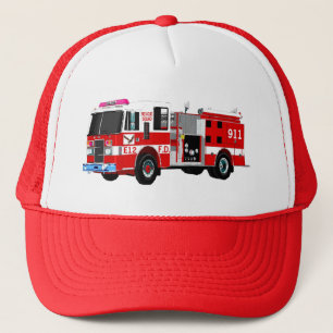 BONÉ CARRO DE BOMBEIROS