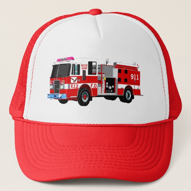 BONÉ CARRO DE BOMBEIROS (Frente)