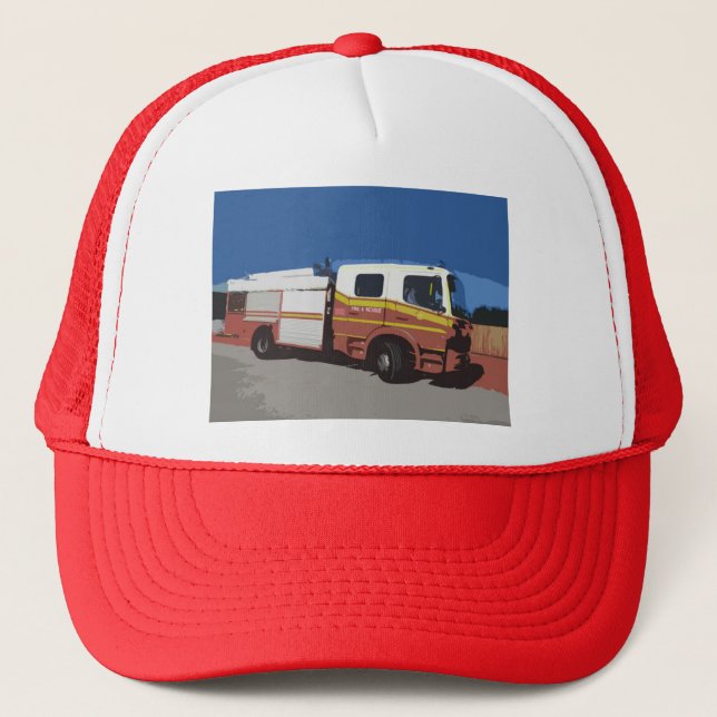 Boné Carro de bombeiros (Frente)