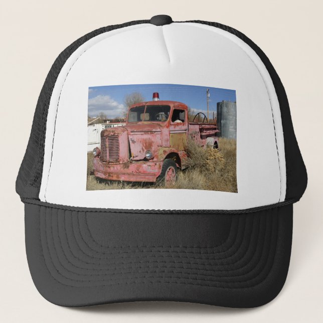 Boné Carro de bombeiros oxidado (Frente)