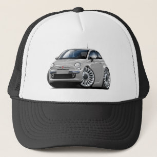 Boné Carro de prata de Fiat 500