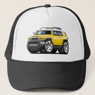 Boné Carro do amarelo do cruzador das FJ