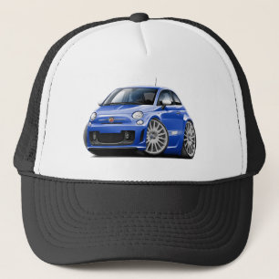 Boné Carro do azul de Fiat 500 Abarth