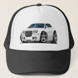 Boné Carro do branco de Chrysler 300