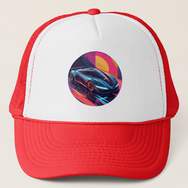 Boné Carro Esportivo Futurista (Frente)