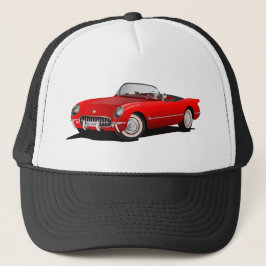 Boné carro vermelho clássico