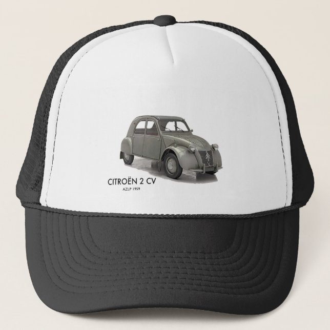 Boné Carros clássicos de chapéu (Frente)
