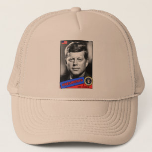 Boné Cartão de beisebol de John F. Kennedy