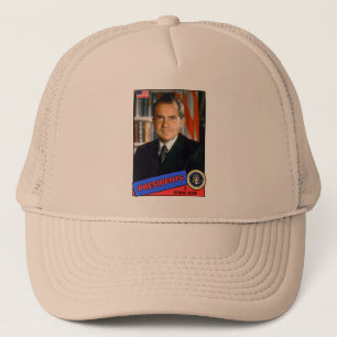 Boné Cartão de beisebol de Richard Nixon
