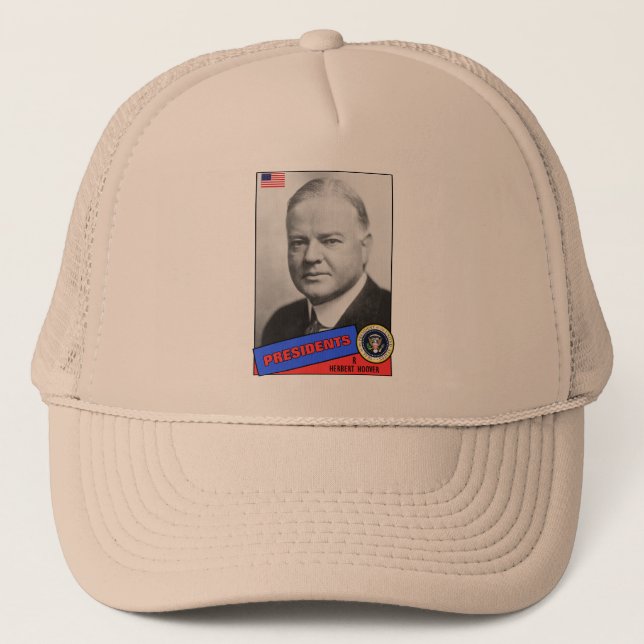 Boné Cartão de Beisebol Herbert Hoover (Frente)