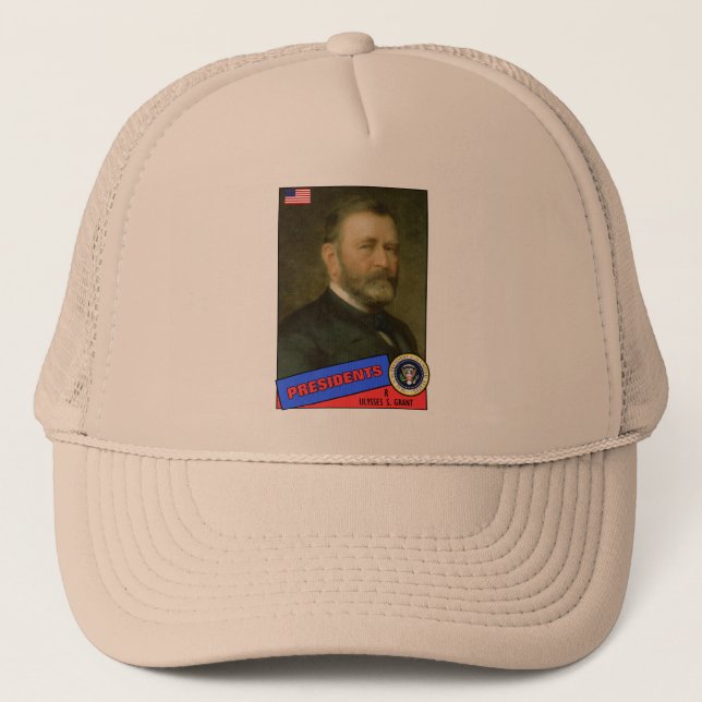 Boné Cartão de Beisebol Ulysses S. Grant (Frente)
