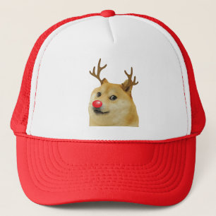 Boné Cartão de Natal do Meme do Cachorro Dogright Doggo