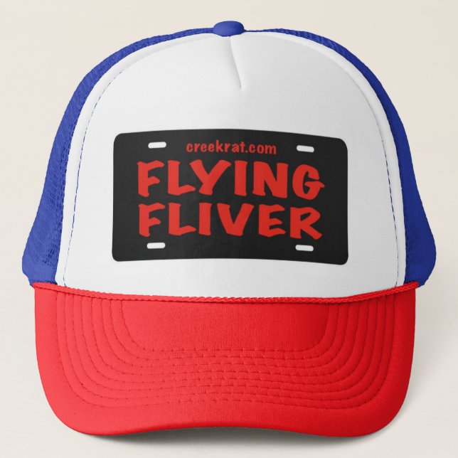Boné Cartões Creekrat Fliver Flivver Boat Hat (Frente)