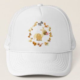 Boné Cartoon Bonito Ponies Mandala Hat