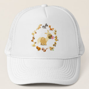 Boné Cartoon Bonito Ponies Mandala Hat