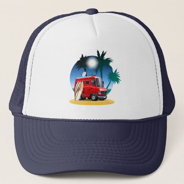Boné Cartoon Camper (Frente)