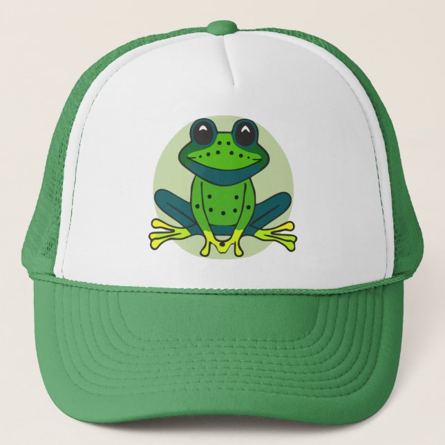 Boné Cartoon de Sapo Verde-74742 (Frente)