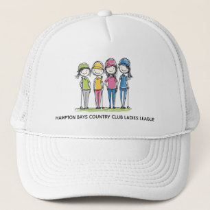 Boné Cartoon Engraçado Chapéu de Golfe - Edição para Se