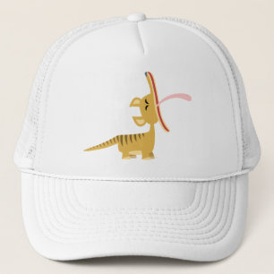 Boné Cartoon Grelha Thylacine Hat