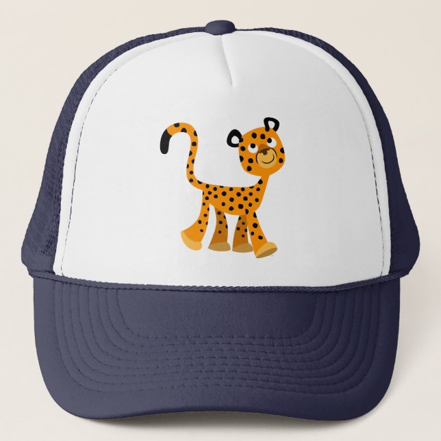 Boné Cartoon Insouciente Bonito Cheetah Hat (Frente)