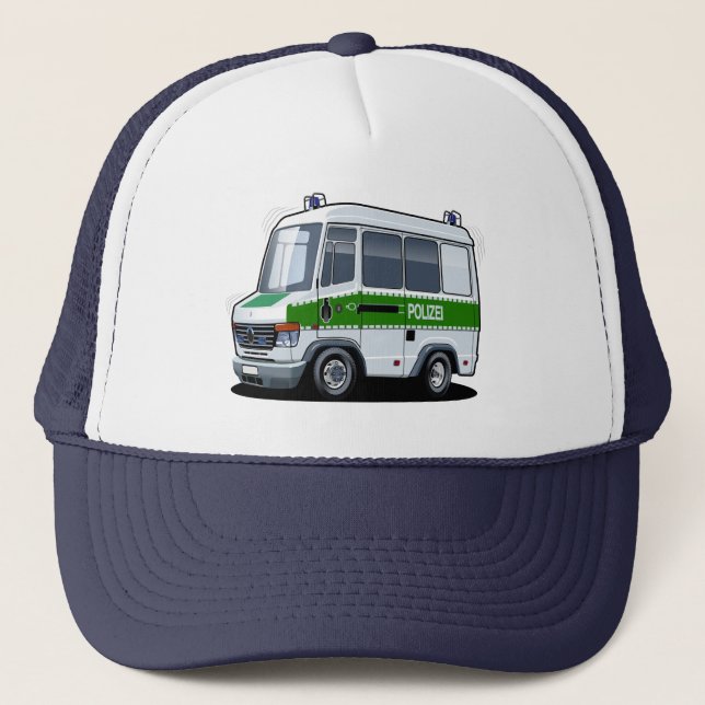 Boné Cartoon Police Van (Frente)