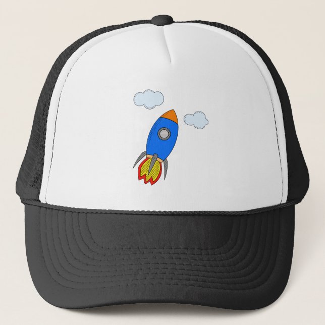 Boné Cartoon Rocket (Frente)
