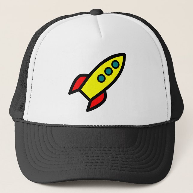 Boné Cartoon Rocket (Frente)