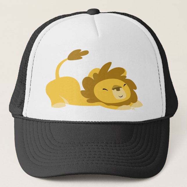 Boné Cartoon Stretching Lion hat (Frente)